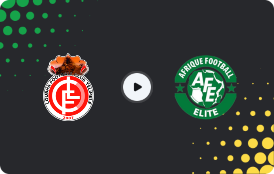 Где смотреть Луба Телимеле - Afrique Football Élite, Лига 1, 11.12.2025