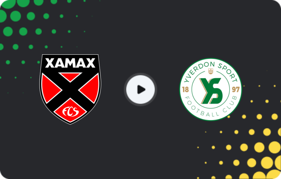 Где смотреть Ксамакс - Ивердон Спорт, Кубок, 04.02.2026