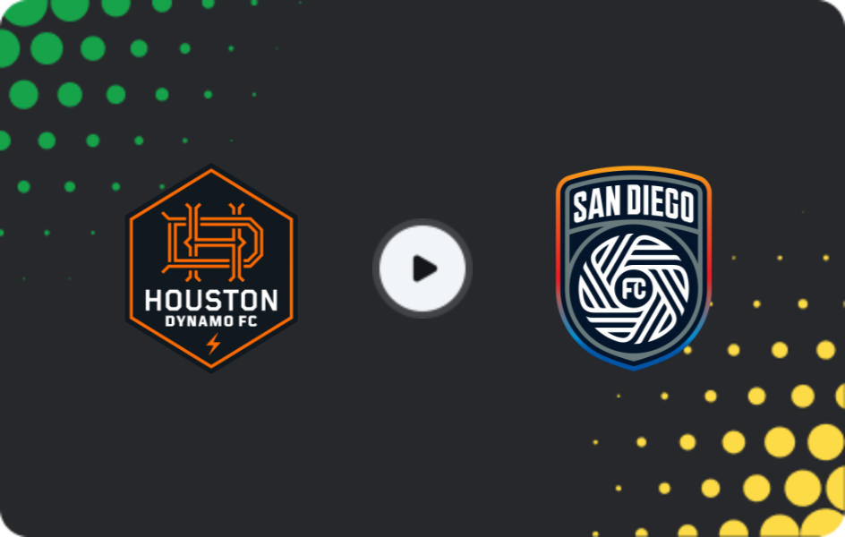 Где смотреть Хьюстон Динамо - Сан-Диего, МЛС, 23.04.2026