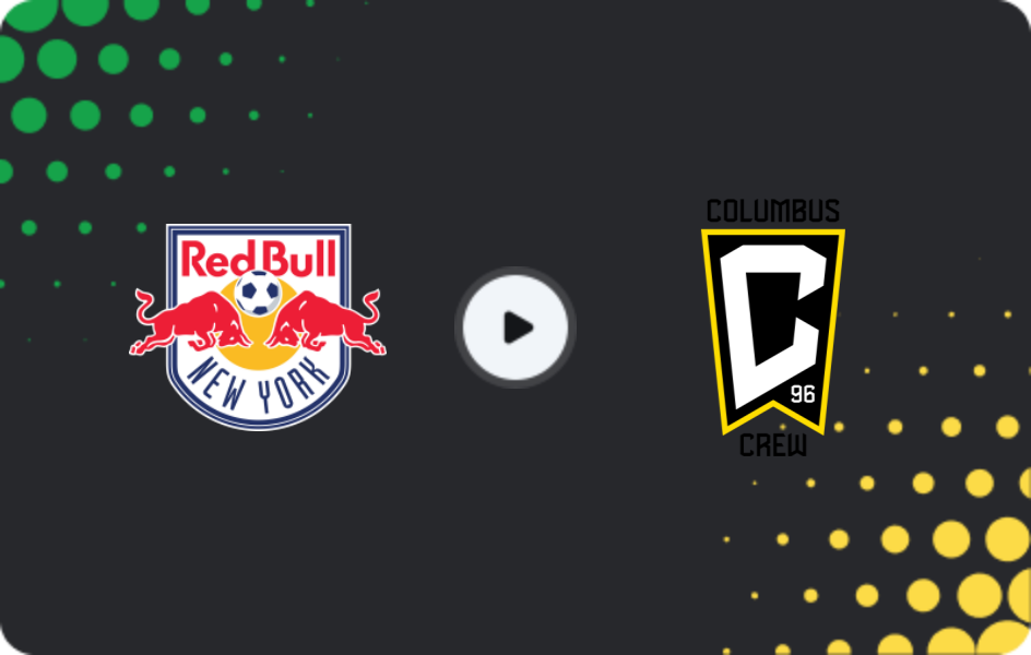 Где смотреть Нью-Йорк Ред Буллз - Коламбус Крю, МЛС, 14.05.2026