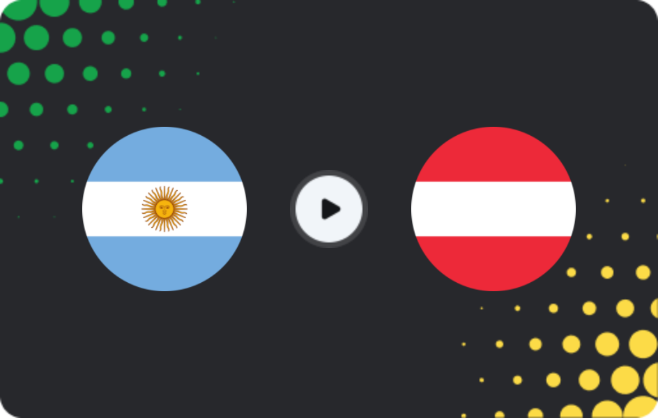 Где смотреть Аргентина - Австрия, Чемпионат мира, 22.06.2026