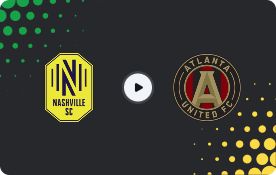 Где смотреть Нэшвилл - Атланта Юнайтед, МЛС, 18.07.2026