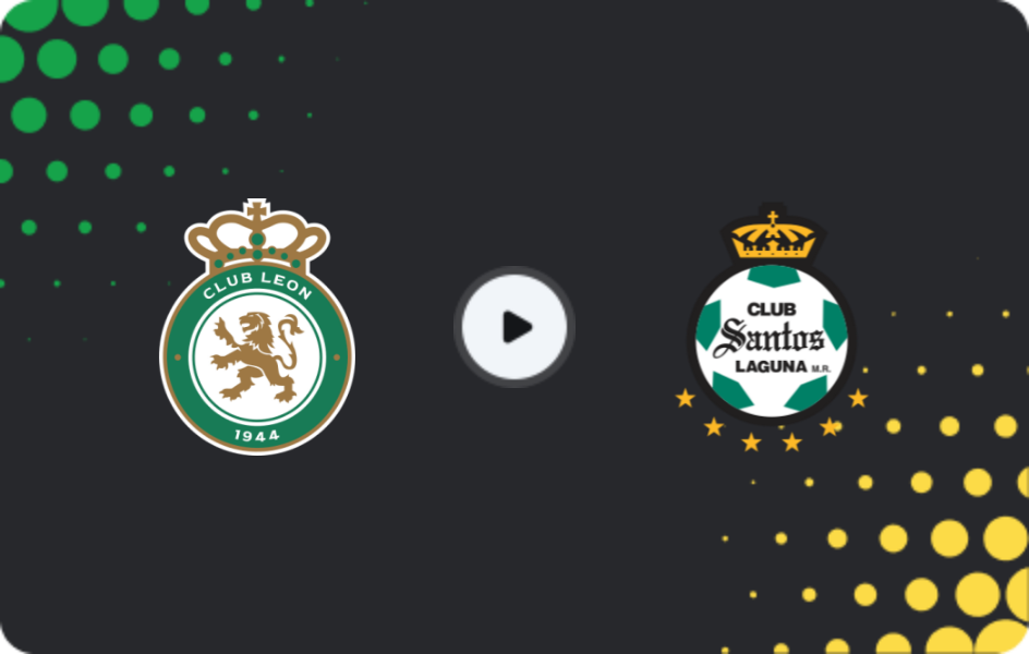 Где смотреть Леон - Сантос Лагуна, Лига MX, 22.02.2026