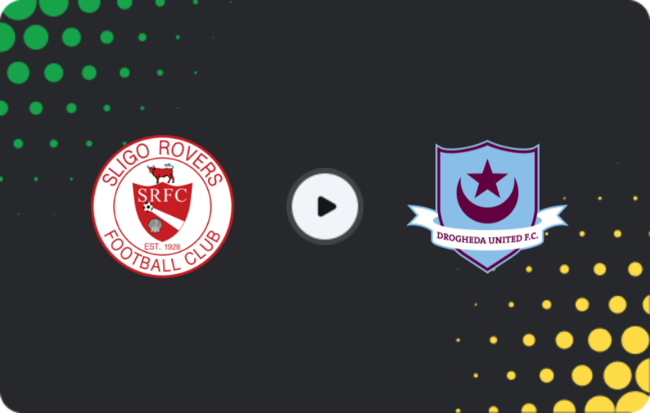 Где смотреть Слайго Роверс - Дроэда Юнайтед, Премьер Дивизион, 07.03.2026