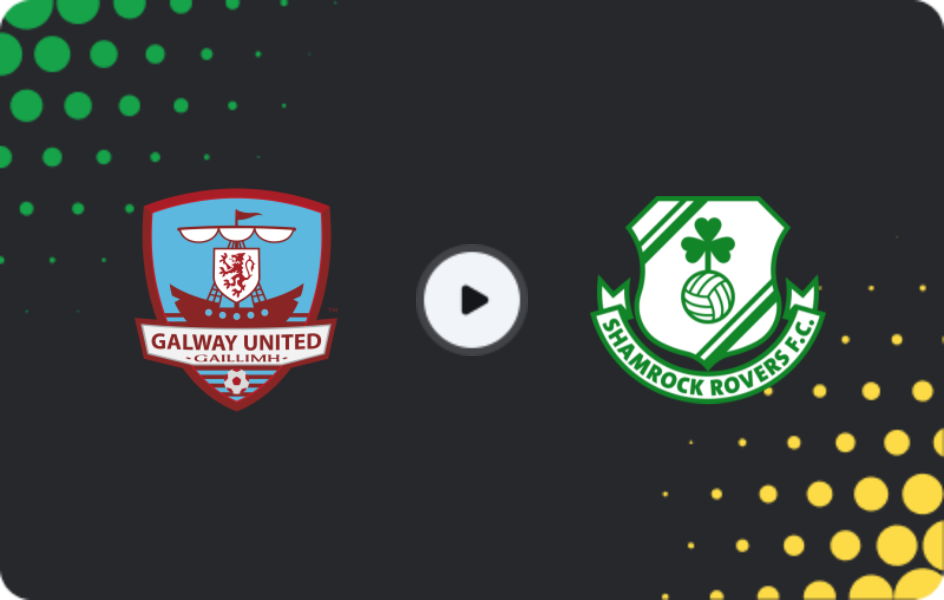Где смотреть Голуэй Юнайтед - Шэмрок Роверс, Премьер Дивизион, 08.05.2026