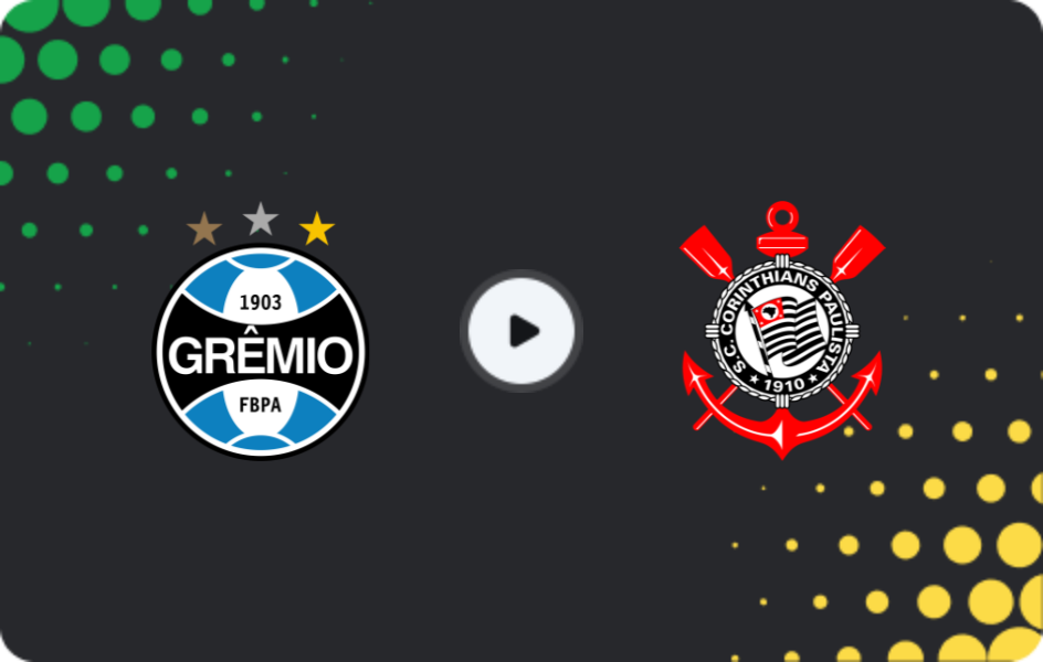 Где смотреть Гремио - Коринтианс, Серия А, 31.05.2026