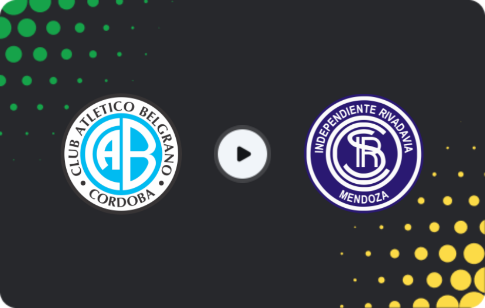 Где смотреть Бельграно - Индепендьенте Ривадавия, Профессиональная лига, 16.08.2026