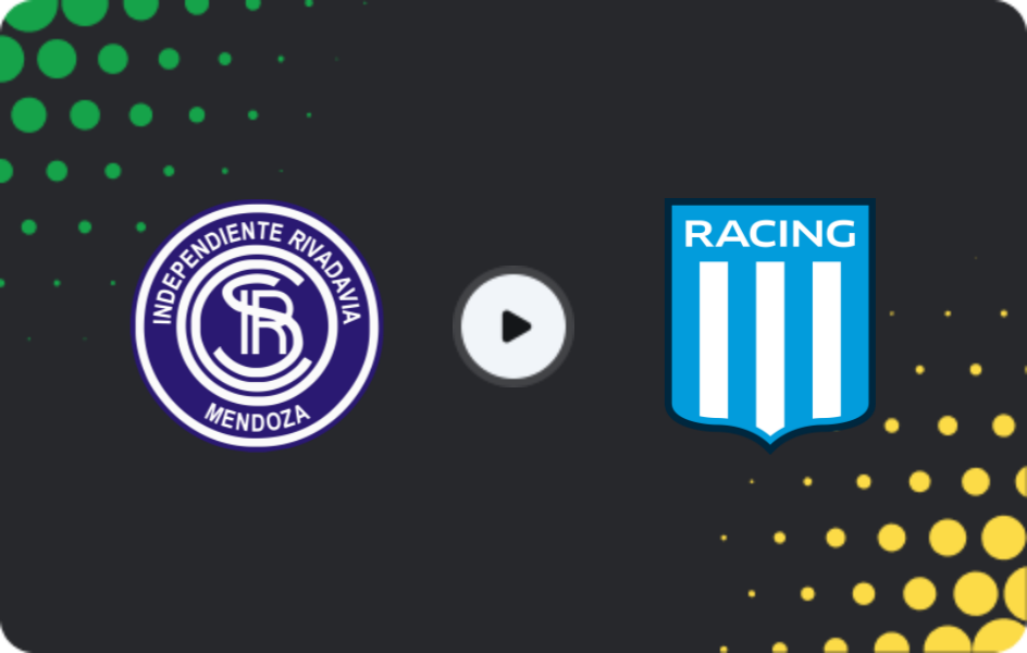 Где смотреть Индепендьенте Ривадавия - Расинг, Профессиональная лига, 30.08.2026