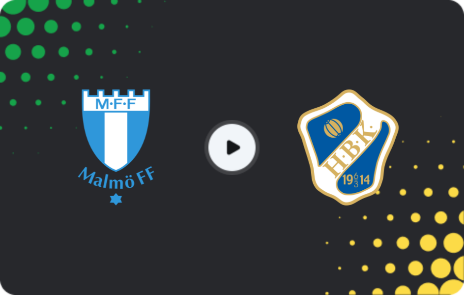 Где смотреть Мальмё - Хальмстад, Аллсвенскан, 30.05.2026