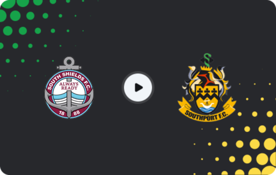 Где смотреть Саут Шилдс - Саутпорт, Национальная лига - Север, 10.01.2026