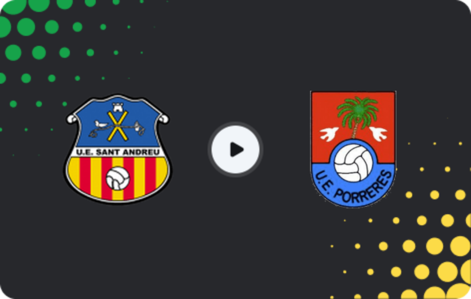 Где смотреть Сант Андреу - Порререс, Сегунда Федерасьон - Группа 3, 11.01.2026