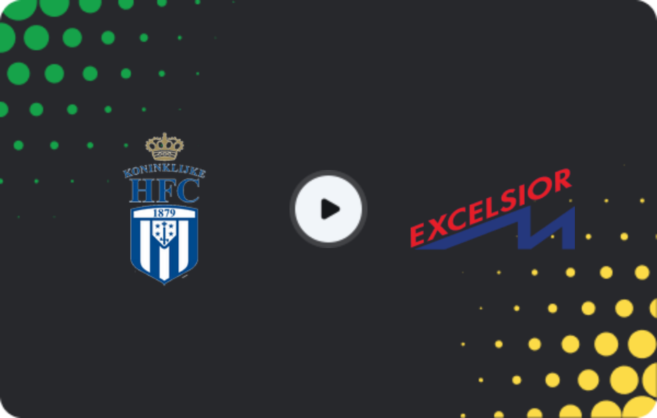Где смотреть Конинклейке ХФК - Эксельсиор Маасслёйс, Твееде Дивизи, 31.01.2026