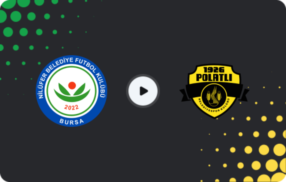 Где смотреть Нилюфер Беледиеспор - 1926 Полатлы Беледие, 3-я Лига - Группа 1, 10.01.2026