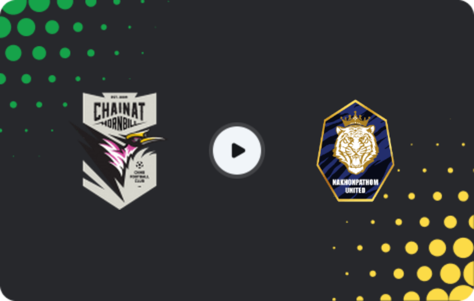 Где смотреть Чайнат   - Накхон Патом, Лига 2, 18.01.2026