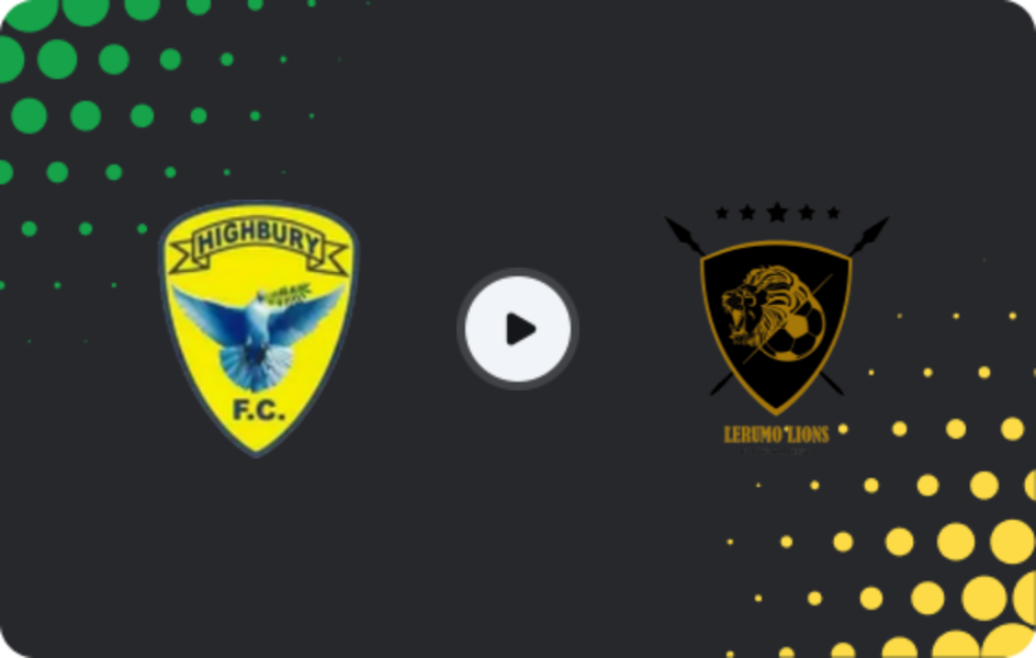 Где смотреть Хайбери - Лерумо Лайонс, 1-й Дивизион, 23.01.2026