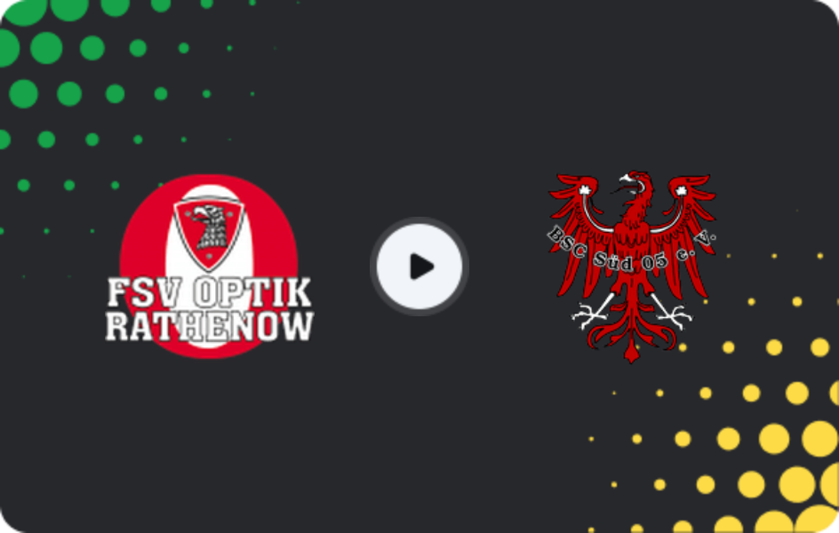 Где смотреть Оптик Ратенов - БСК Зюд 05, Товарищеские матчи клубов, 31.01.2026
