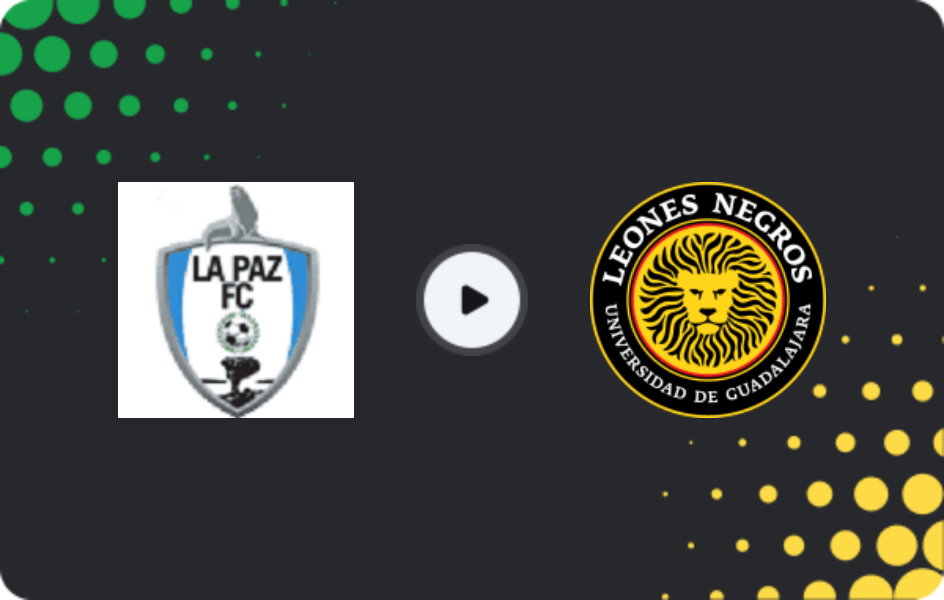 Где смотреть КА Ла-Пас - Леонес Негрос УДГ, Лига де Экспансьон MX, 21.02.2026