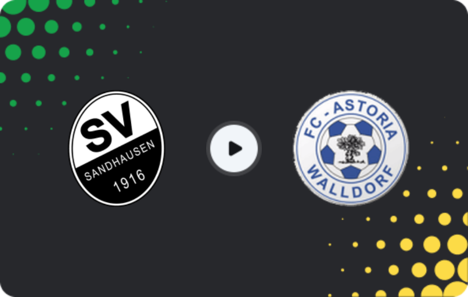 Где смотреть Зандхаузен - Астория Вальдорф, Регионаллига - Юго-Запад, 21.02.2026