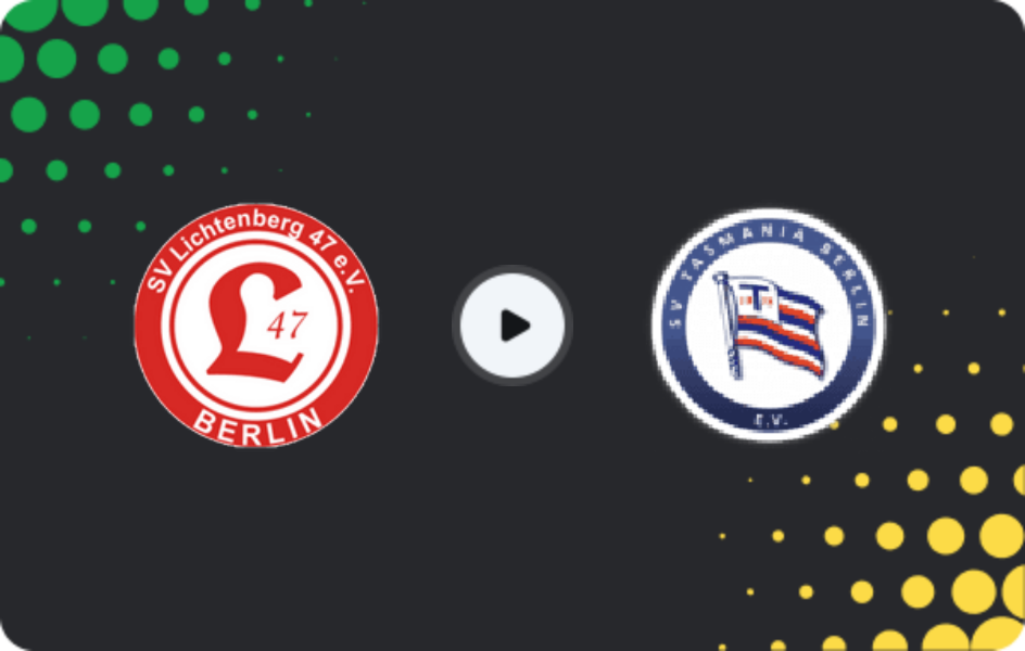 Где смотреть Лихтенберг - Тасмания Берлин, Оберлига NOFV-Норд, 01.03.2026