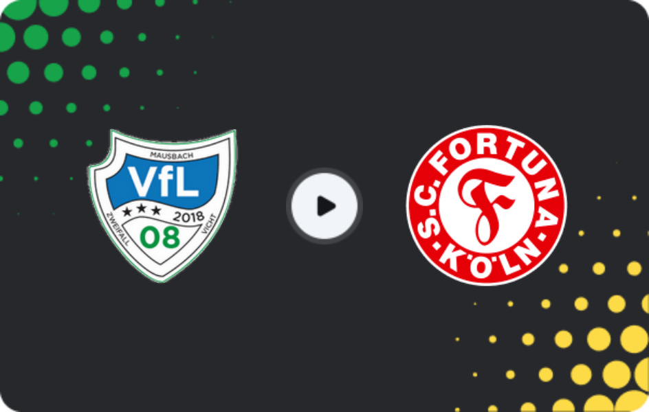 Где смотреть ФФЛ Вихтталь - Фортуна Кёльн II, Оберлига - Миттельрейн, 01.03.2026