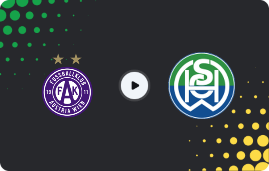 Где смотреть Аустрия Вена (Ам.) - ВСПГ Вельс, 2-я Бундеслига, 06.03.2026