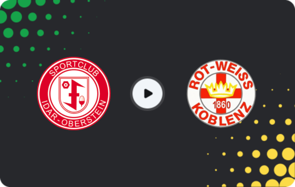 Где смотреть СК Идар-Оберштайн - ТуС РВ Кобленц, Оберлига - Рейнланд-Пфальц/Саар, 21.03.2026