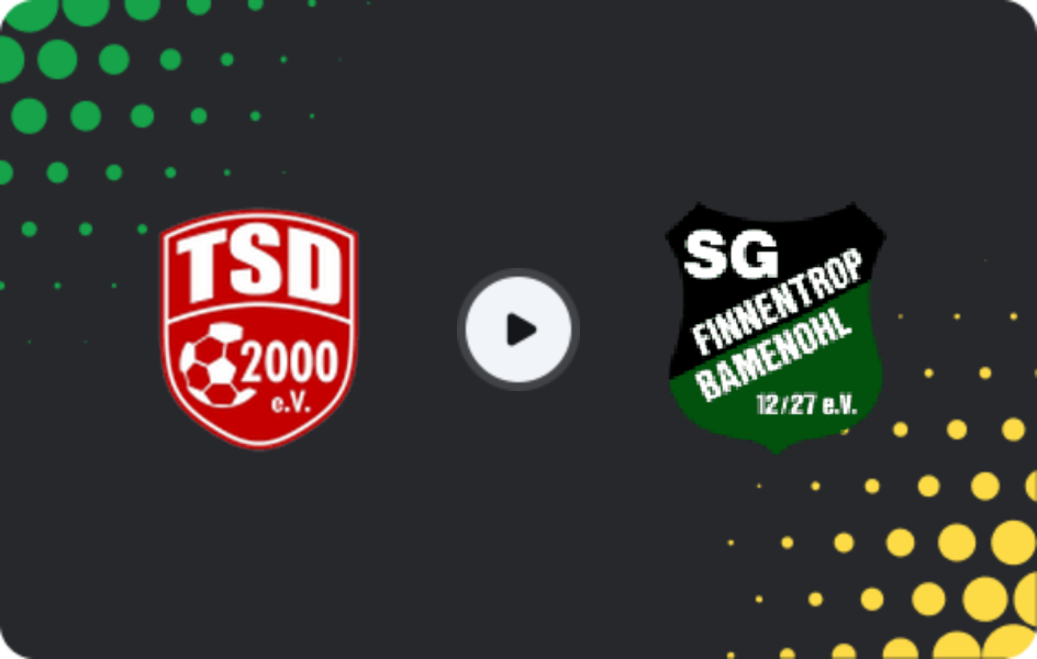 Где смотреть Тюркспор Дортмунд - Финнентроп / Баменоль, Оберлига - Вестфалия, 02.04.2026