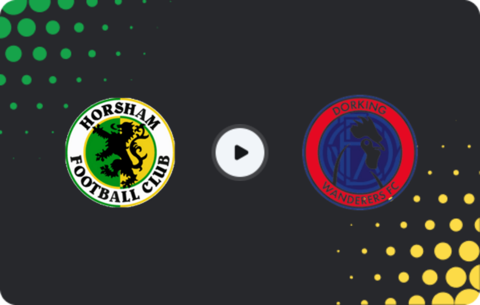 Где смотреть Хоршэм - Доркинг Уондерерс, Национальная лига - Юг, 03.04.2026
