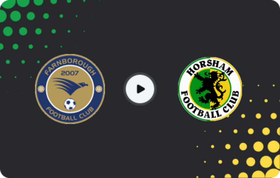 Где смотреть Фарнборо - Хоршэм, Национальная лига - Юг, 06.04.2026