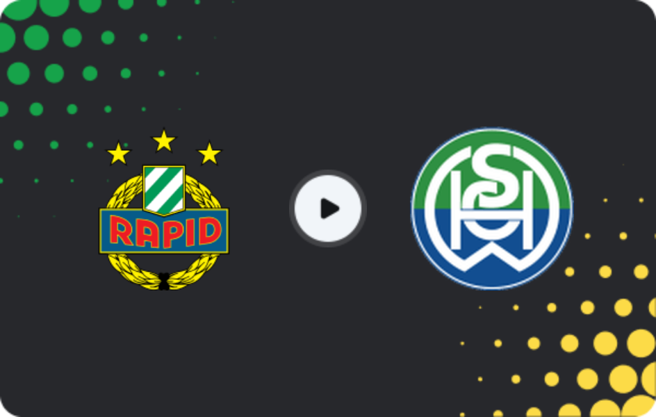 Где смотреть Рапид Вена II - ВСПГ Вельс, 2-я Бундеслига, 10.04.2026