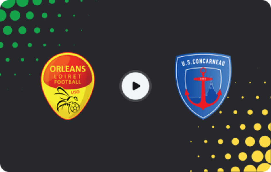 Где смотреть Орлеан - Конкарно, Национальный чемпионат, 10.04.2026
