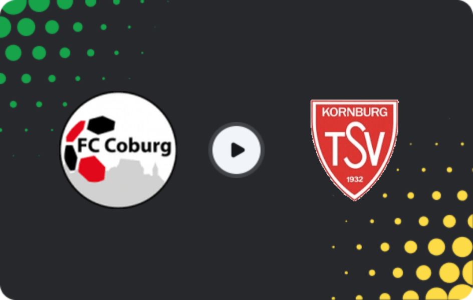Где смотреть Кобург - Корнбург, Оберлига - Бавария Север, 11.04.2026