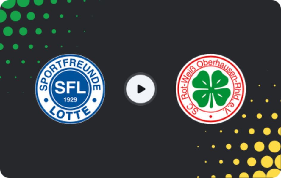 Где смотреть Шпортфройнде Лотте - Рот-Вайсс Оберхаузен, Регионаллига - Запад, 18.04.2026
