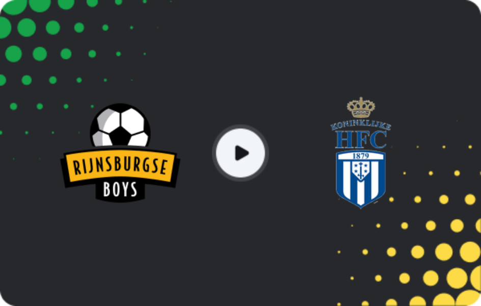 Где смотреть Райнсбургсе Бойз - Конинклейке ХФК, Твееде Дивизи, 18.04.2026