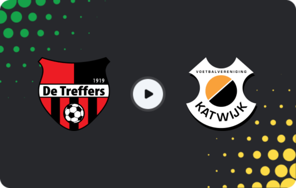 Где смотреть Де Трефферс - Катвейк, Твееде Дивизи, 18.04.2026