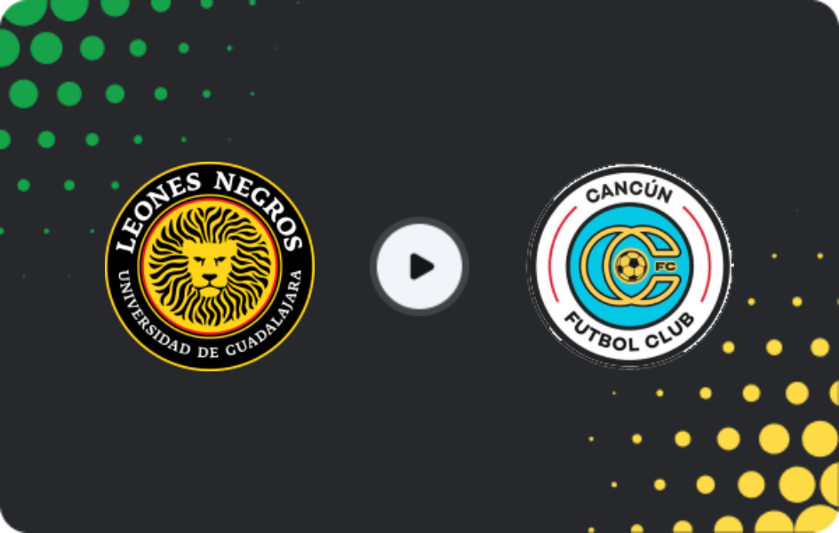 Где смотреть Леонес Негрос УДГ - Канкун, Лига де Экспансьон MX, 19.04.2026