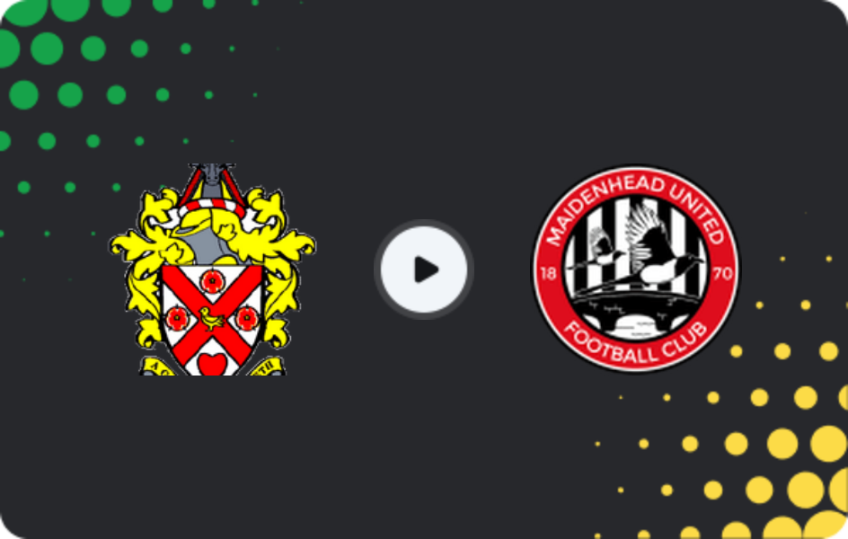 Где смотреть АФК Хорнчерч - Мейденхед, Национальная лига - Юг, 25.04.2026