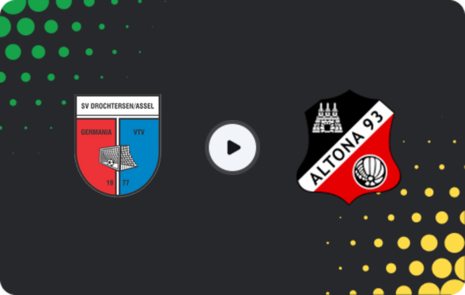 Где смотреть Дрохтерсен/Ассель - Альтона 93, Регионаллига - Север, 25.04.2026