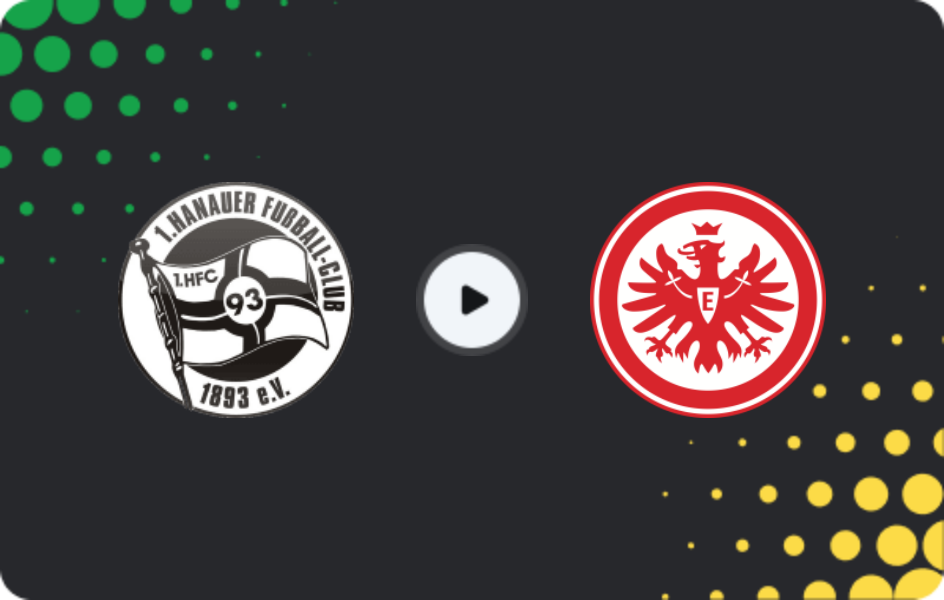 Где смотреть Ханау 93 - Айнтрахт Франкфурт II, Оберлига - Гессен, 02.05.2026