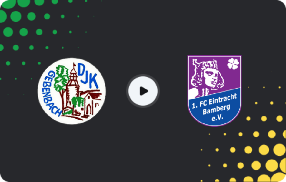 Где смотреть Гебенбах   - Айнтрахт Бамберг, Оберлига - Бавария Север, 02.05.2026