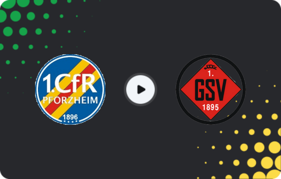 Где смотреть ЦФР Пфорцхайм - Гёппингер, Оберлига - Баден-Вюртемберг, 09.05.2026
