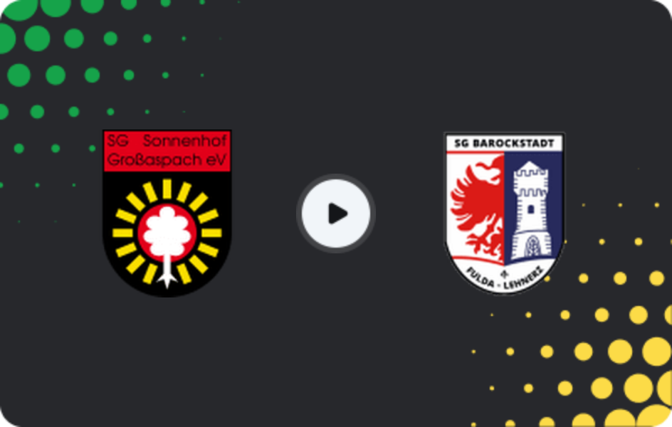 Где смотреть Зонненхоф Гроссашпах - Барокштадт Фульда-Лен., Регионаллига - Юго-Запад, 09.05.2026
