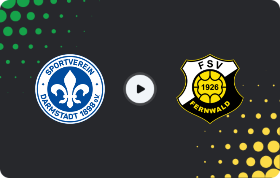 Где смотреть Дармштадт II - Фернвальд  , Оберлига - Гессен, 09.05.2026