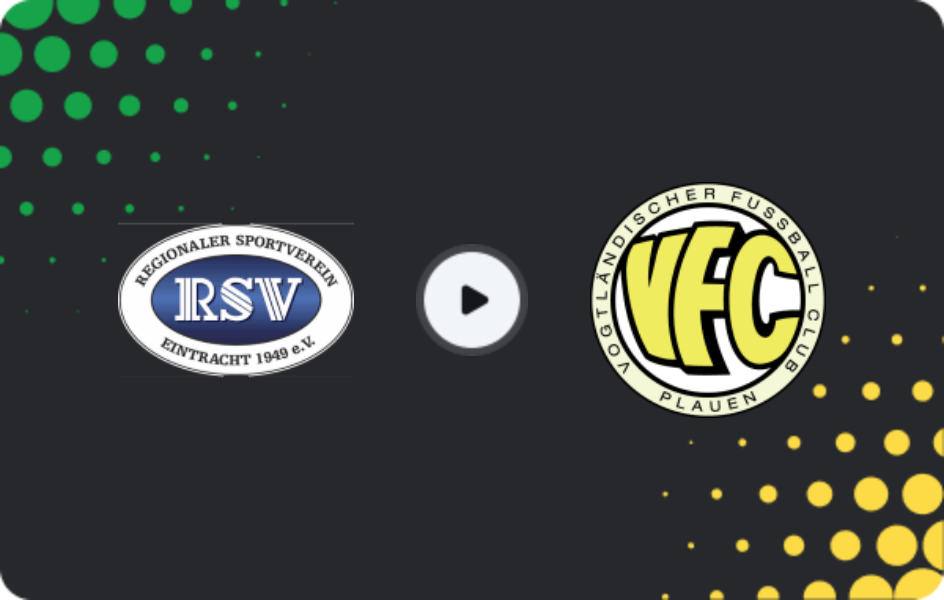 Где смотреть РСВ Айнтрахт - Плауэн, Оберлига NOFV-Юг, 09.05.2026