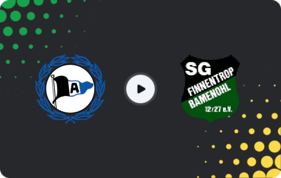 Где смотреть Арминия II - Финнентроп / Баменоль, Оберлига - Вестфалия, 10.05.2026