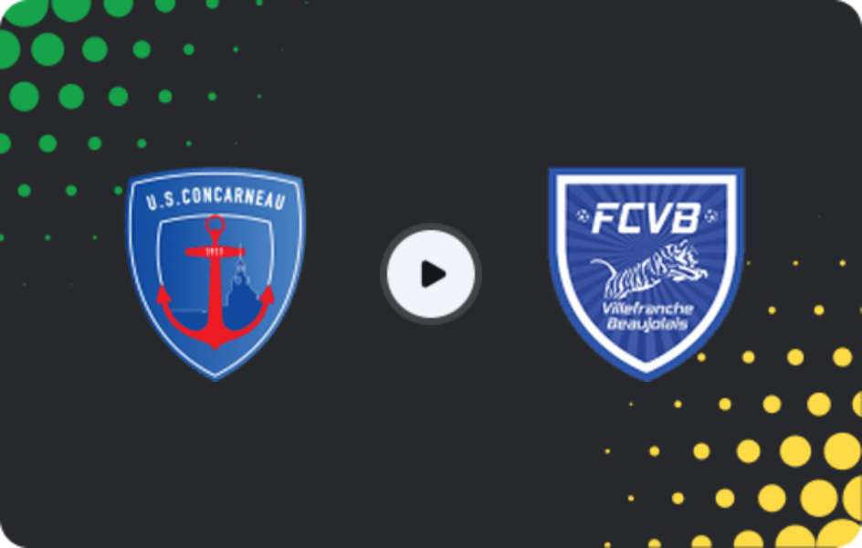 Где смотреть Конкарно - Вильфранш, Национальный чемпионат, 15.05.2026