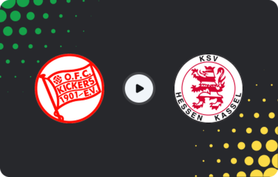 Где смотреть Кикерс Оффенбах - Гессен Кассель, Регионаллига - Юго-Запад, 16.05.2026