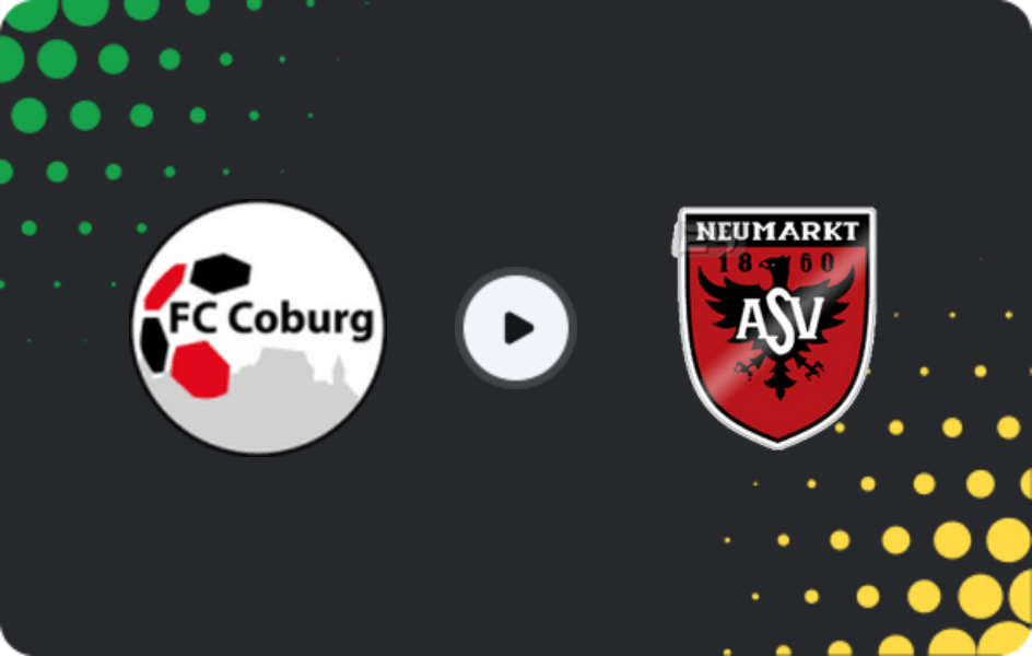 Где смотреть Кобург - АСВ Ноймаркт, Оберлига - Бавария Север, 16.05.2026