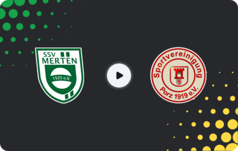 Где смотреть ССВ Мертен - Порц, Оберлига - Миттельрейн, 25.05.2026