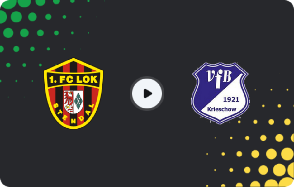 Где смотреть ФК Лок Штендаль - Кришов, Оберлига NOFV-Юг, 30.05.2026